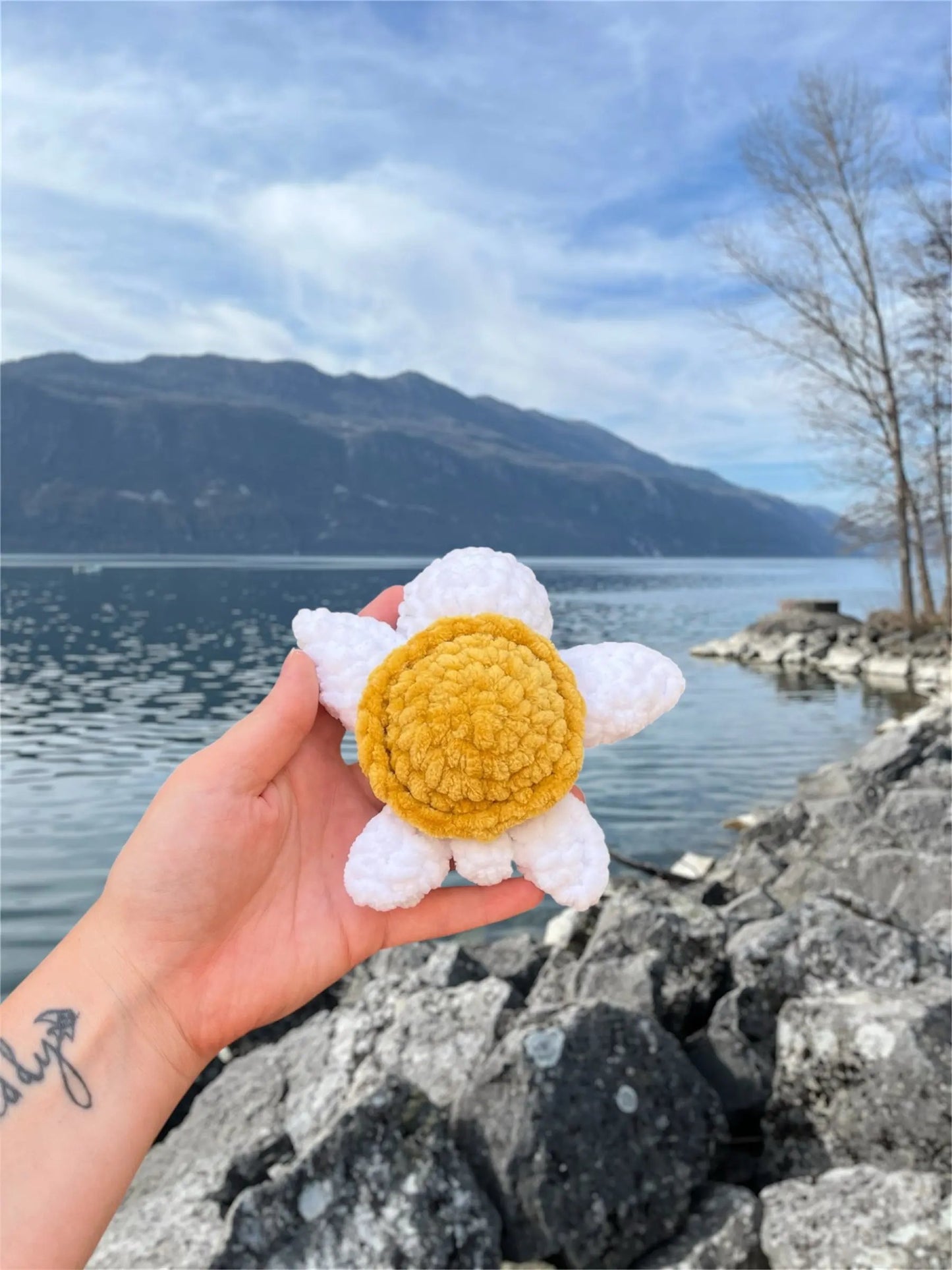 Mini tortue de mer - Peluche en crochet éco-responsable | Lysorea