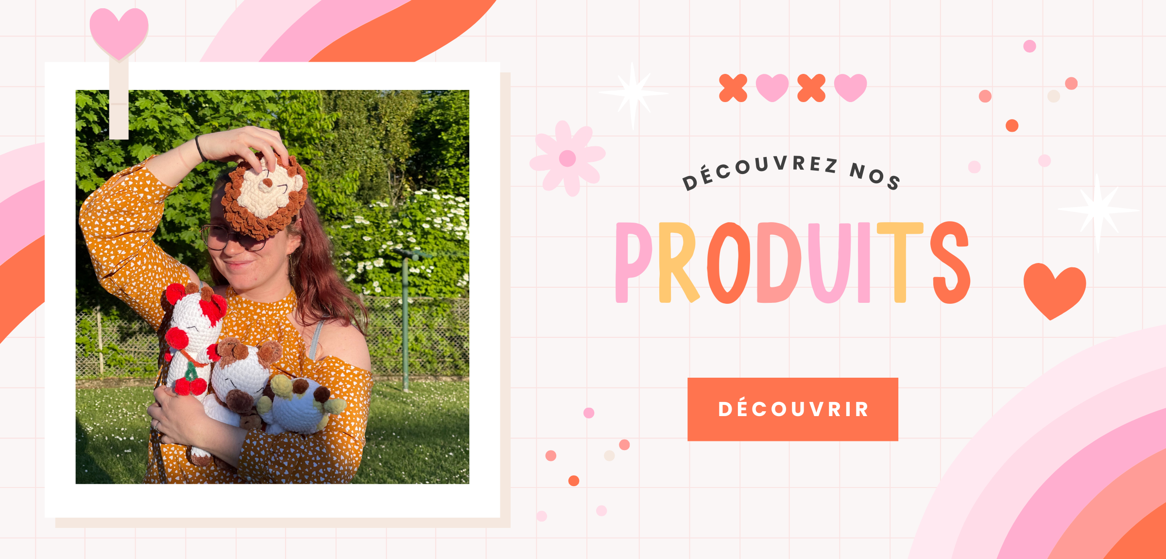 Illustration de la section nos produits de la boutique Lysoréa