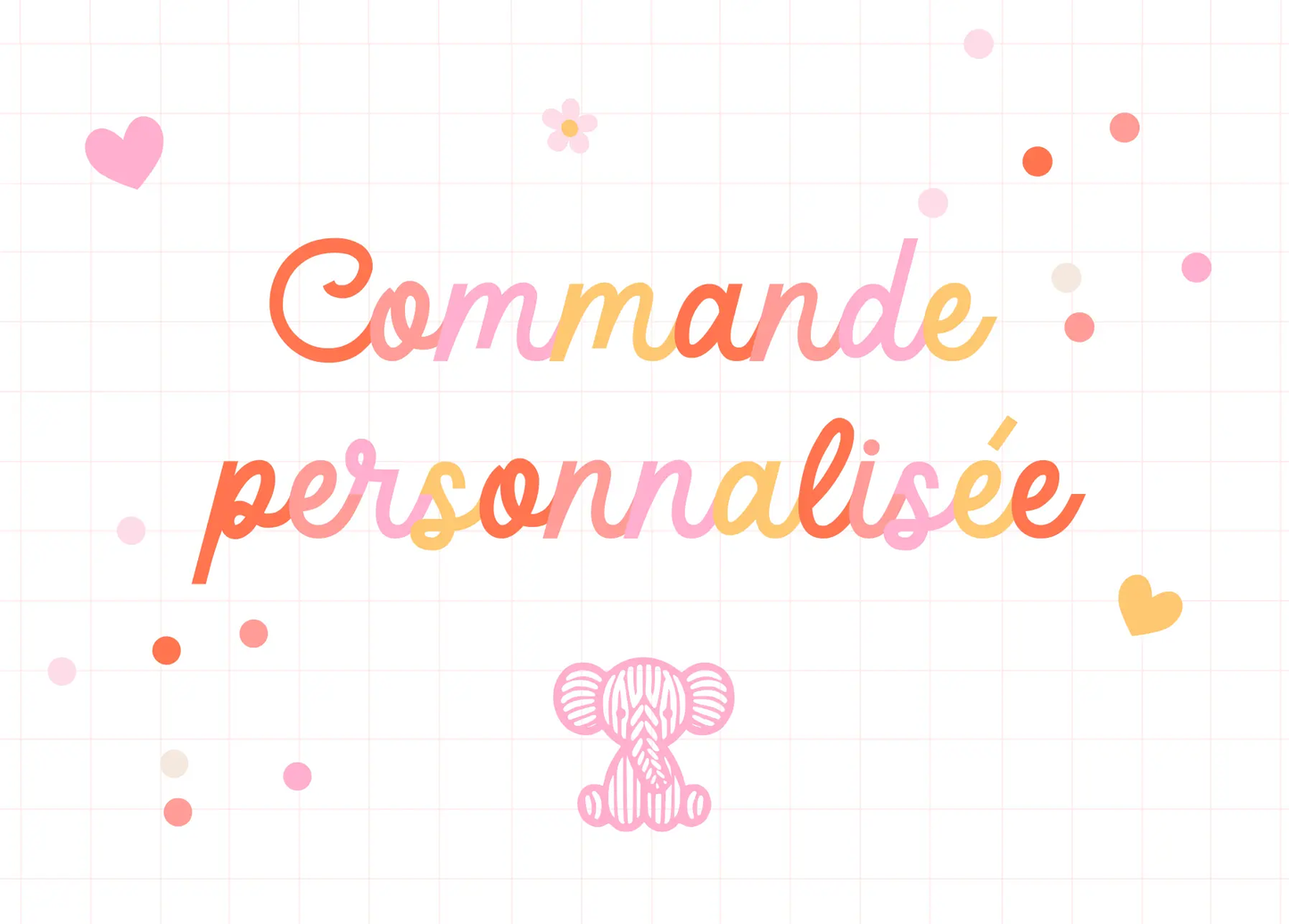 Commande personnalisée - peluche en crochet | Lysorea