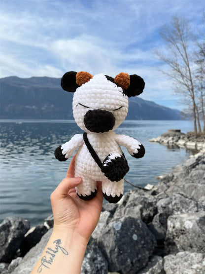 La Vache Gourmande – Peluche en crochet éco-responsable | Lysorea