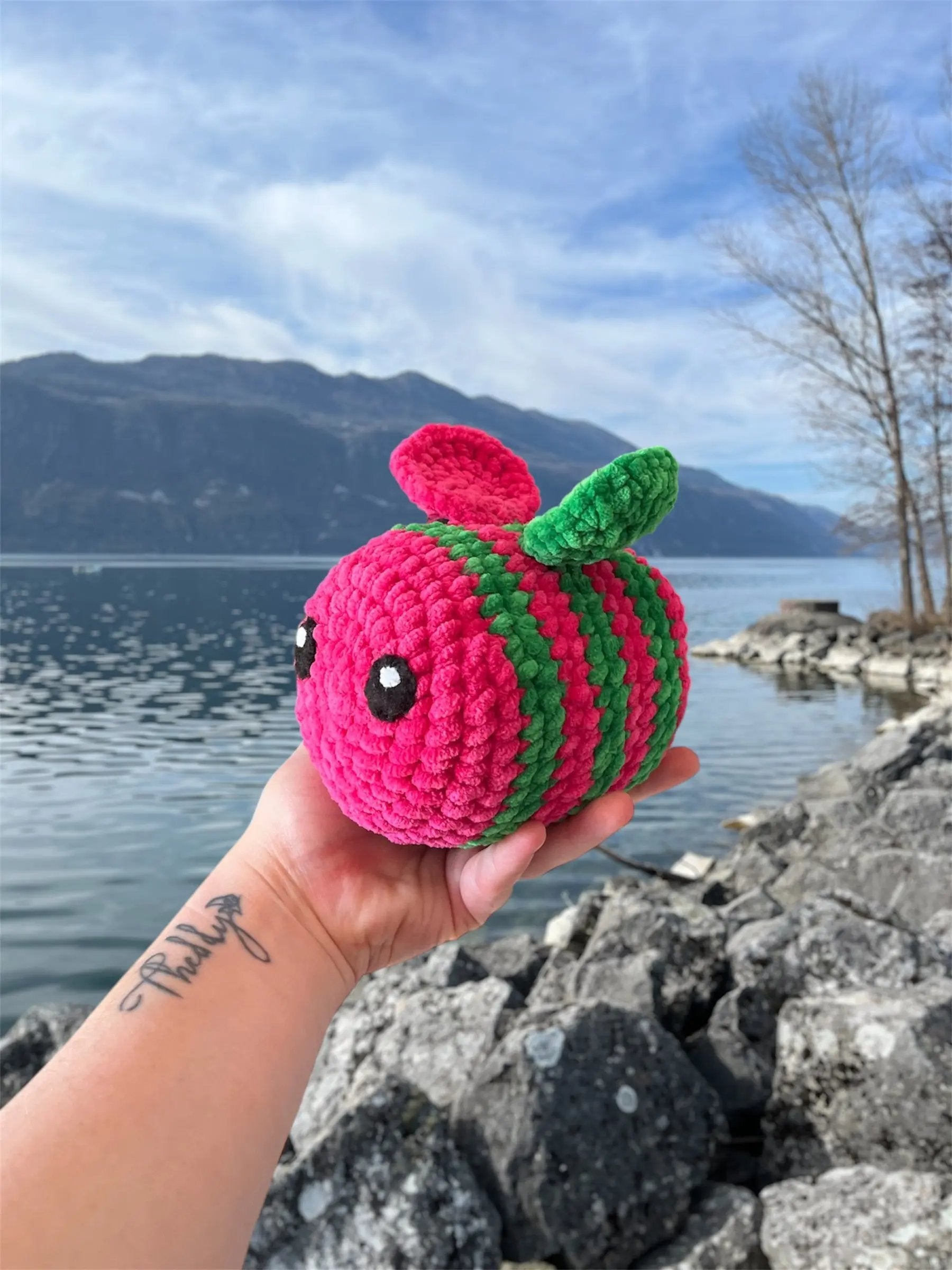 L'abeille - Peluche en crochet éco-responsable 🍯 | Lysorea