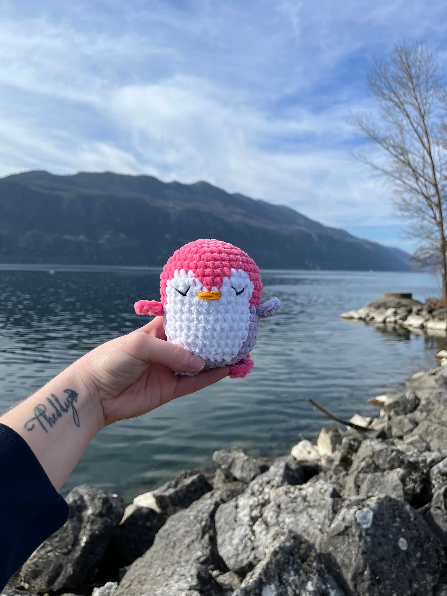 Le Pingouin – Peluche en crochet éco-responsable | Lysorea