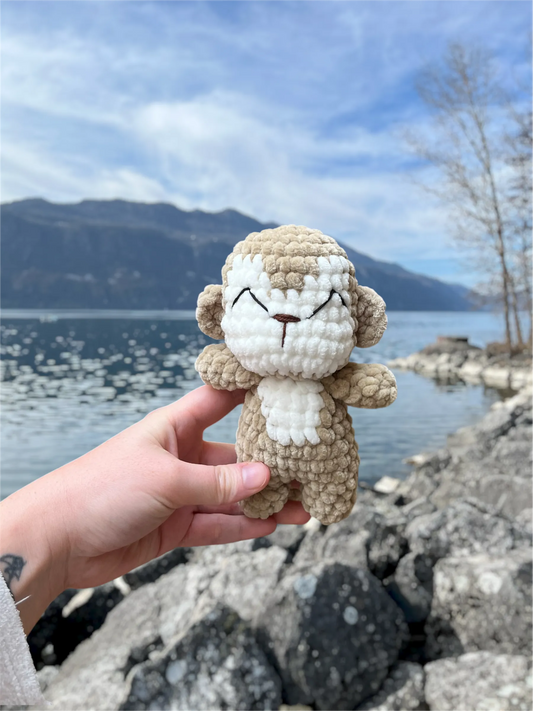 Singe en crochet