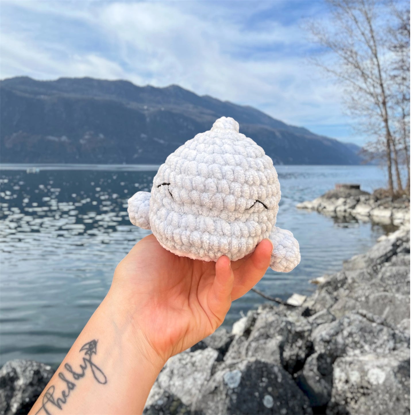 Baleine en crochet