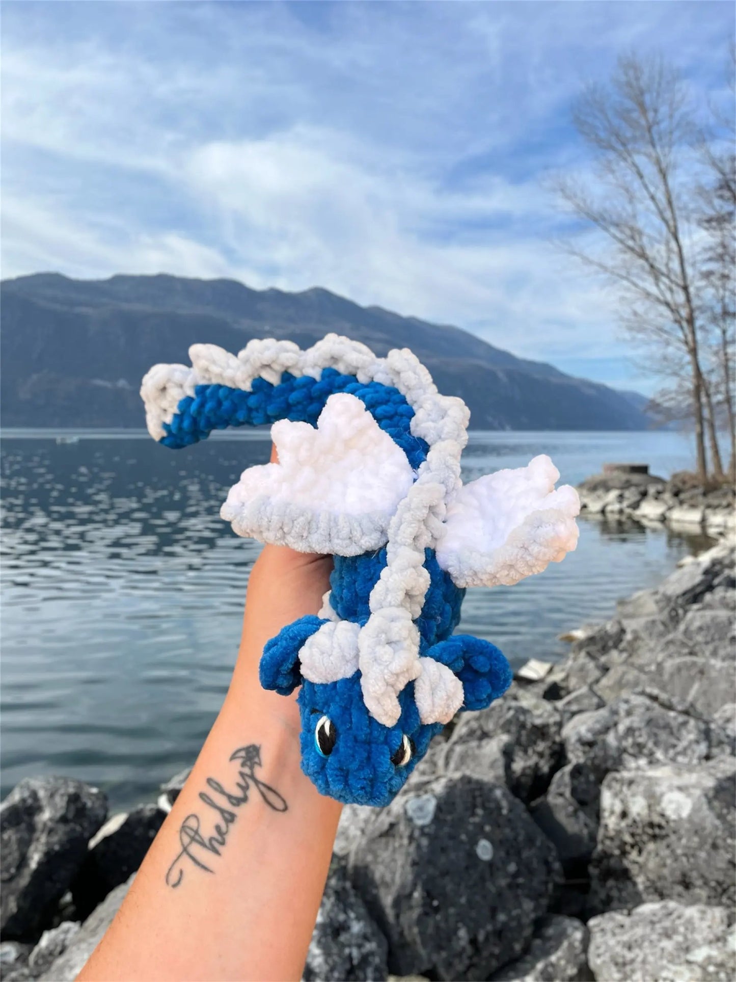 Dragon - Peluche en crochet éco-responsable | Lysorea