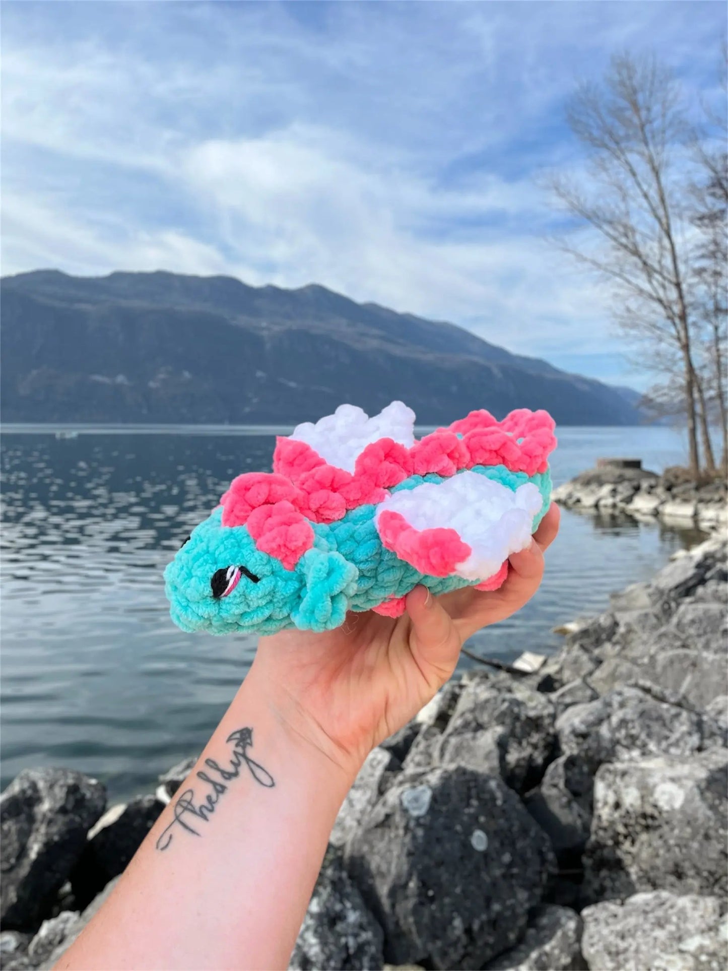 Dragon - Peluche en crochet éco-responsable | Lysorea