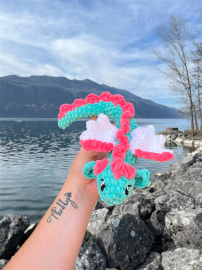Dragon - Peluche en crochet éco-responsable | Lysorea