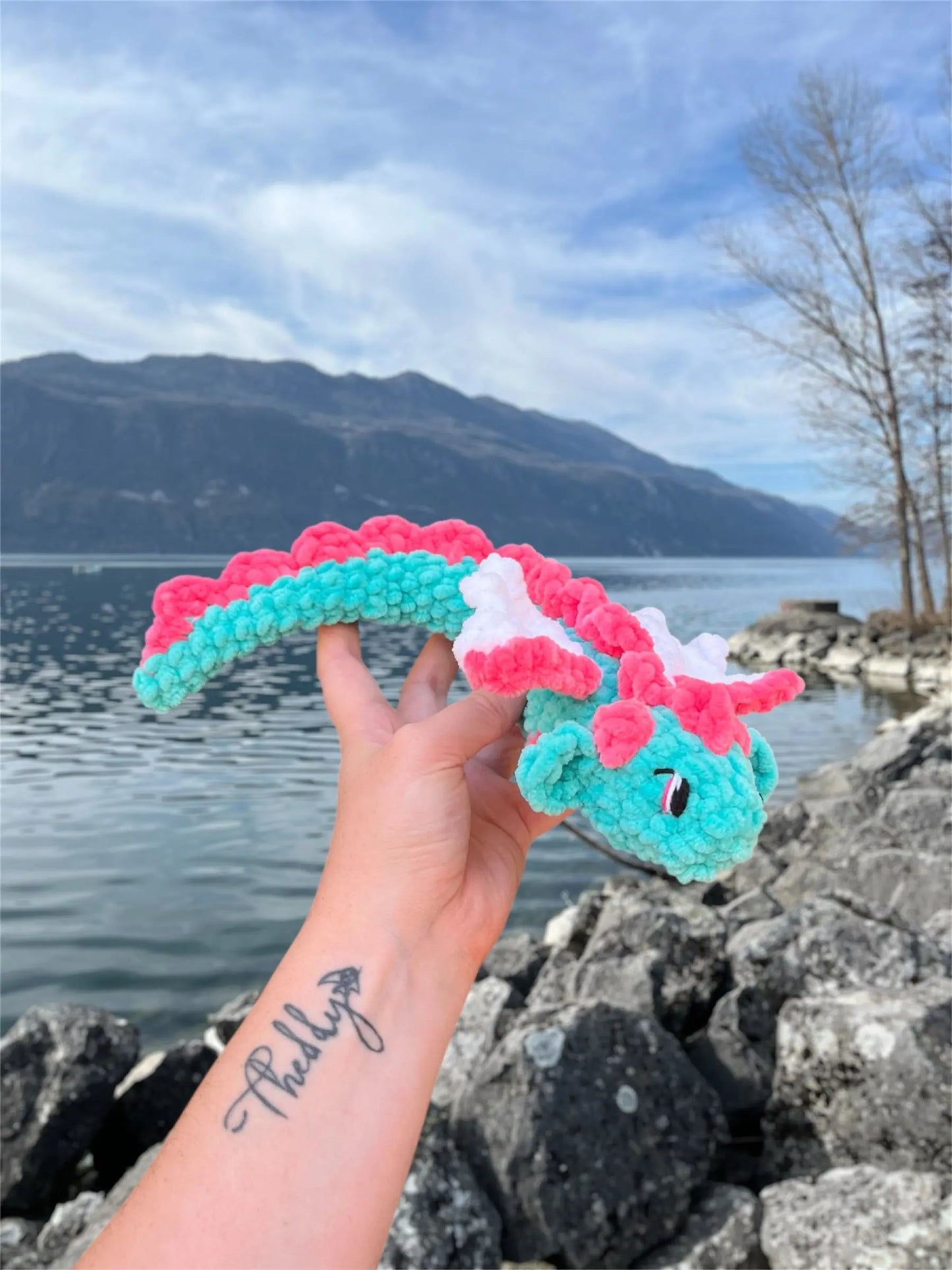 Dragon - Peluche en crochet éco-responsable | Lysorea