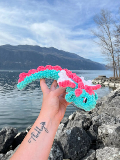 Dragon - Peluche en crochet éco-responsable | Lysorea