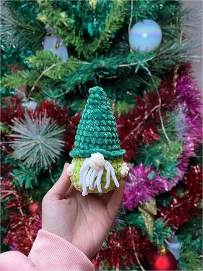 Gnômes de noël -Peluche en crochet éco reponsable | Lysorea