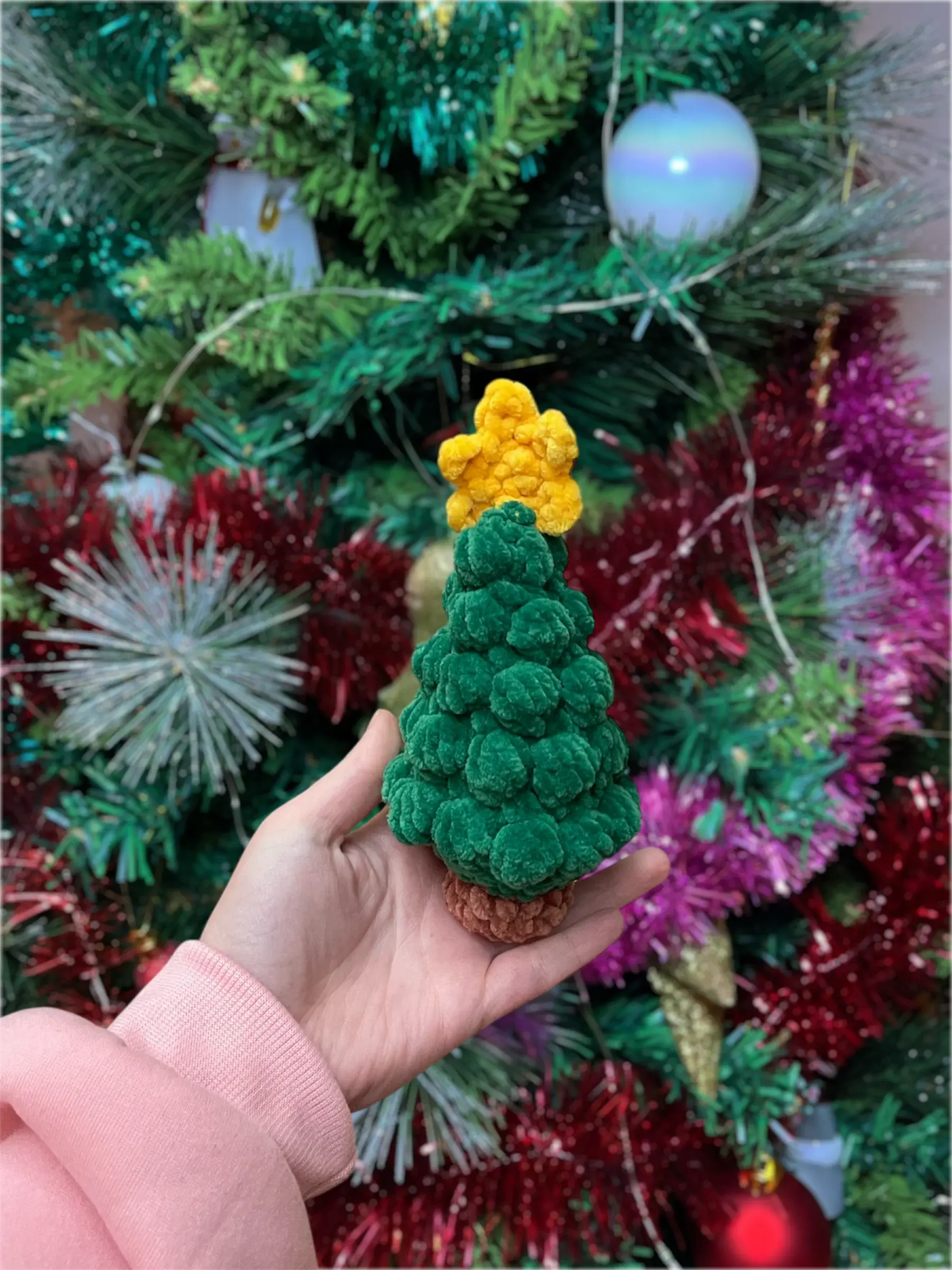 Sapin de noël - Peluche en crochet éco responsable | Lysorea