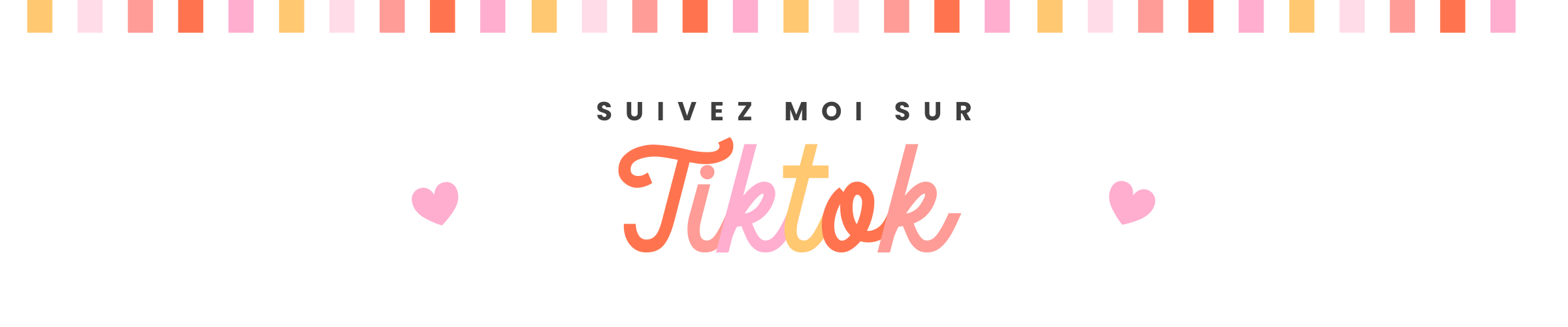 Bannière de suivi du compte Lysoréa sur TikTok