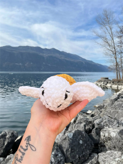 Tortue de mer - Peluche en crochet éco-responsable | Lysorea